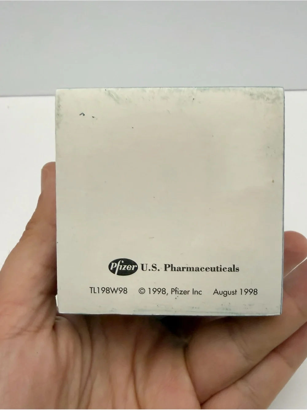 Zoloft Pfizer 1998 Note Pad Drug Rep Pharmaceutical Promo Advertising